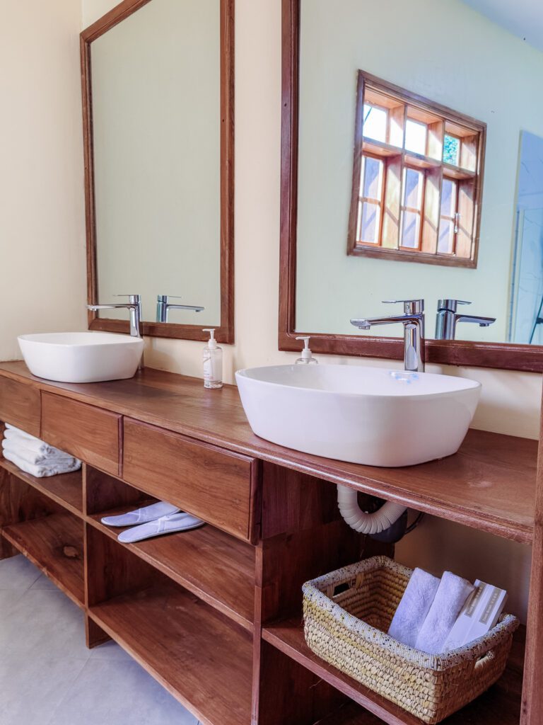 Staying at Arusha Farm House on our Serenegti safari