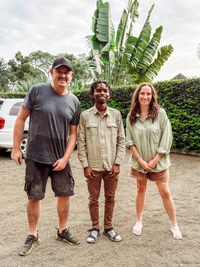 Our tour guide for the day, Enock!