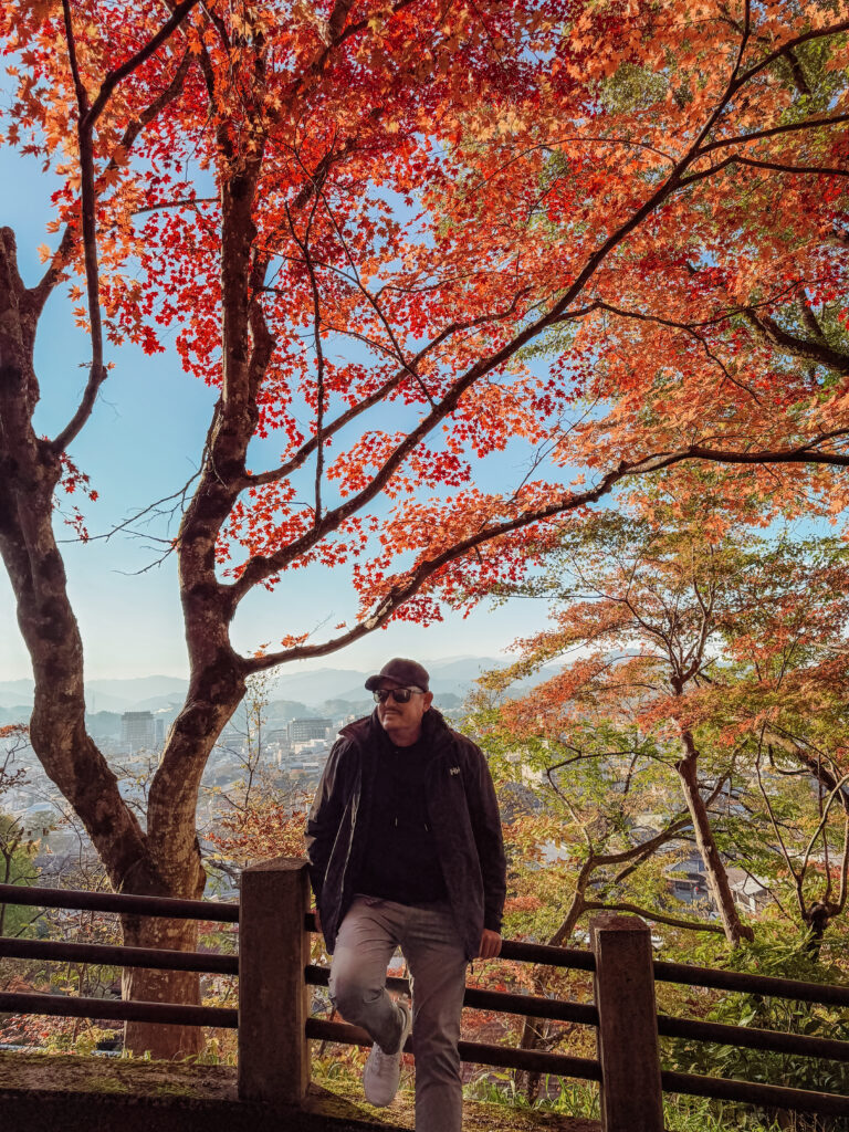 Shiroyama Park on the Takayama walking trail