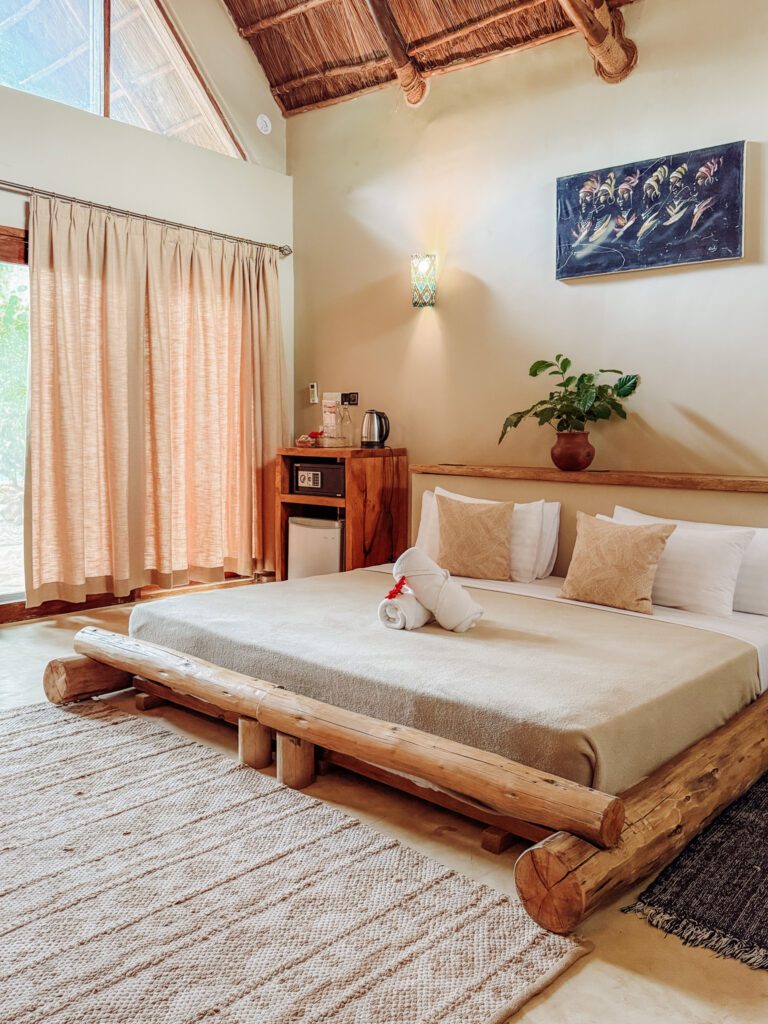 Beachfront hotel at Paje Zanzibar at The Nest
