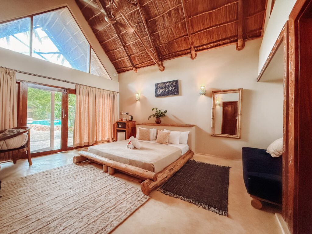Beachfront hotel at Paje Zanzibar at The Nest