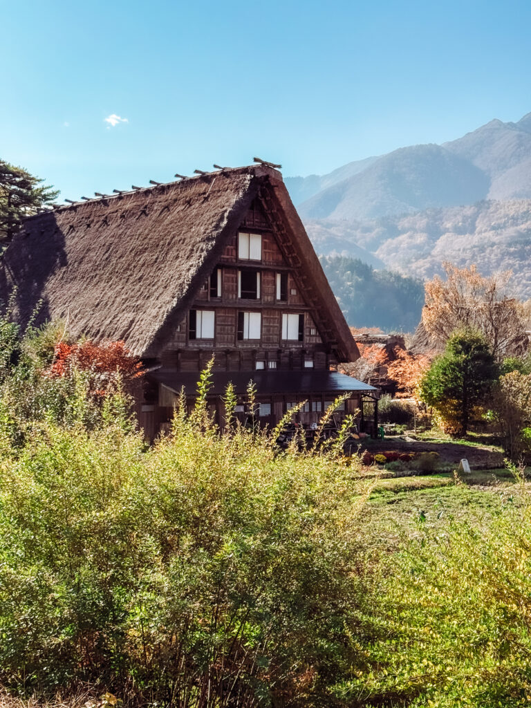 gassho-houses in shirakawa-go japan