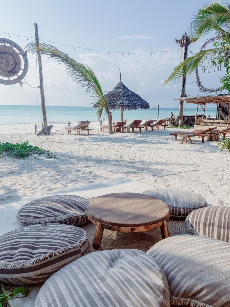 Beachfront at Paje Zanzibar at The Nest