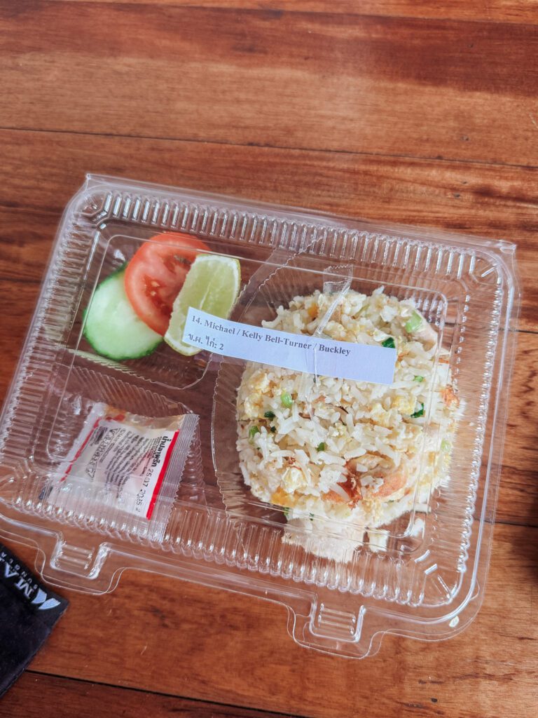lunch is included in the Boonsiri transfer to Ko kood