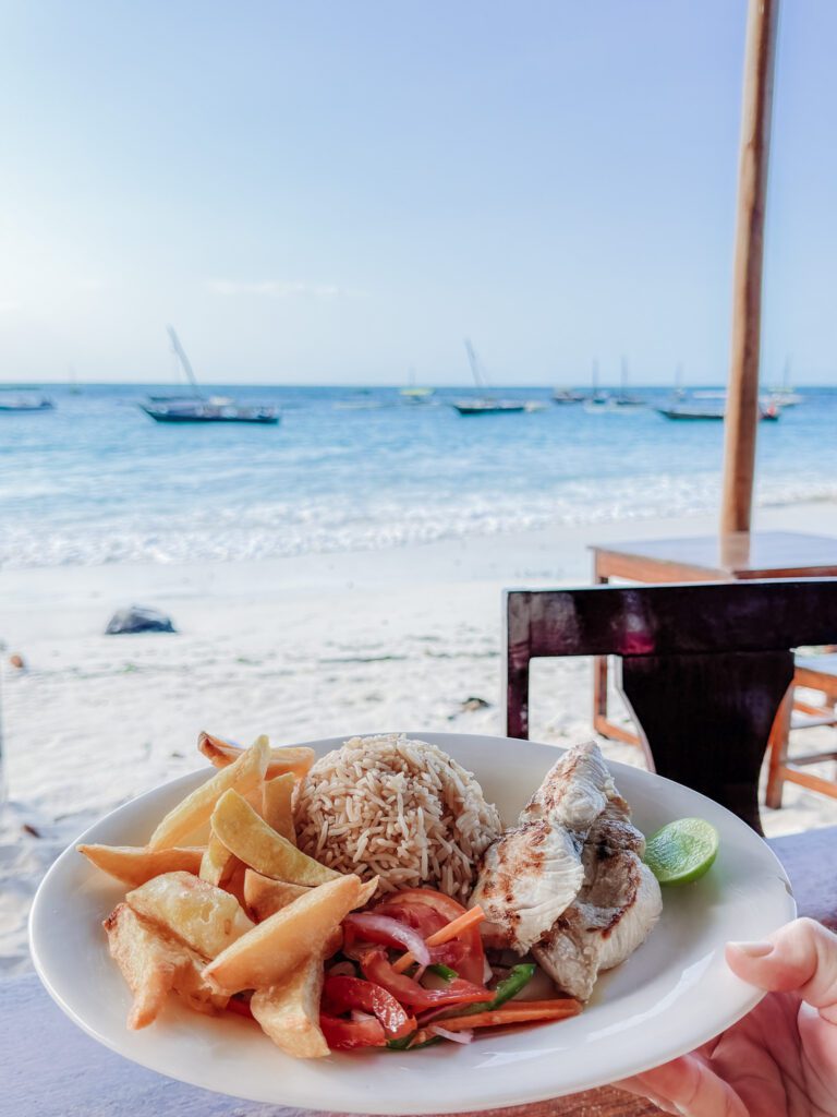 Best local food restaurant in Nungwi north