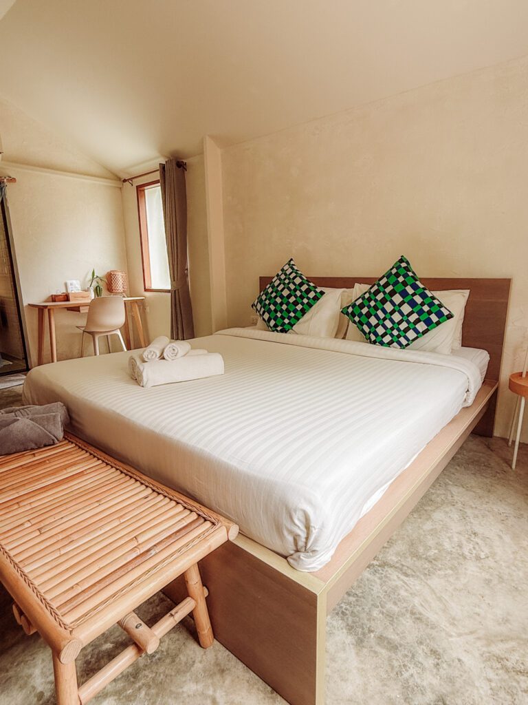Our room at Little White Bird Traveller Hotel, such a great stay in Khlong Chao Beach Ko Kood