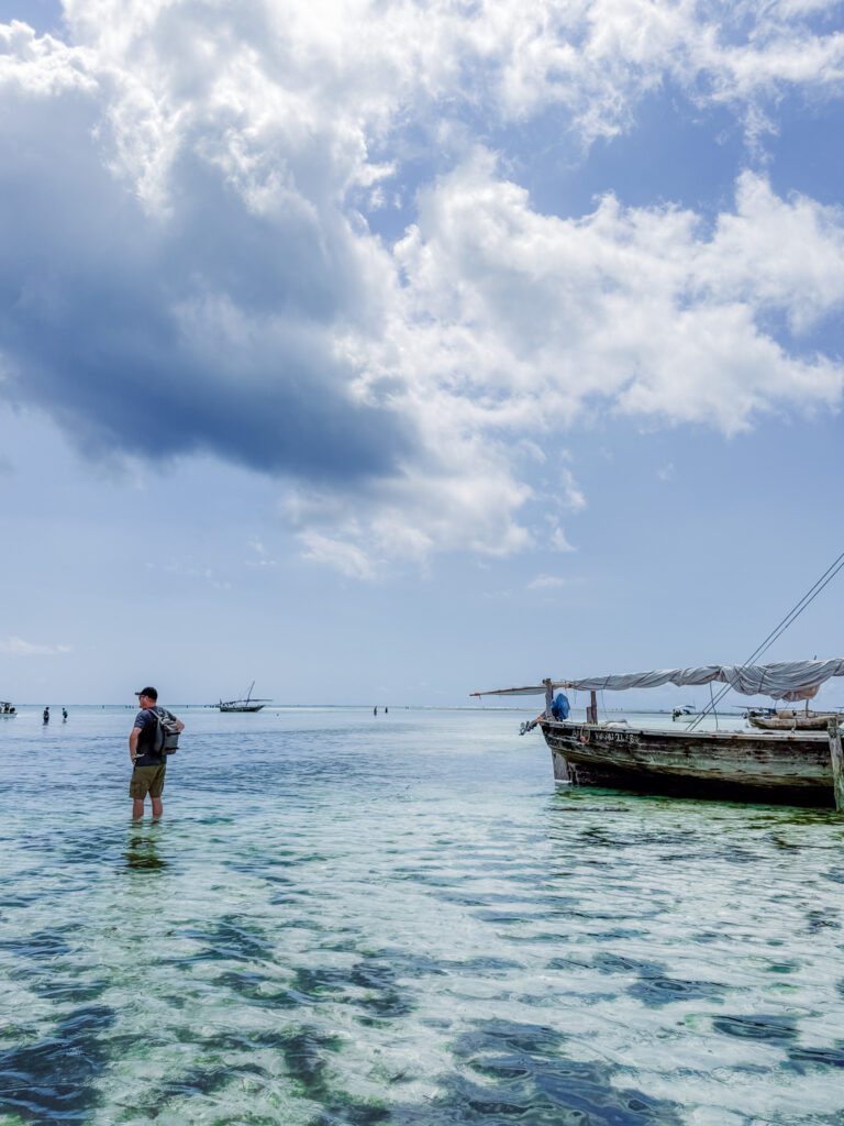 Beach club on Zanzibar