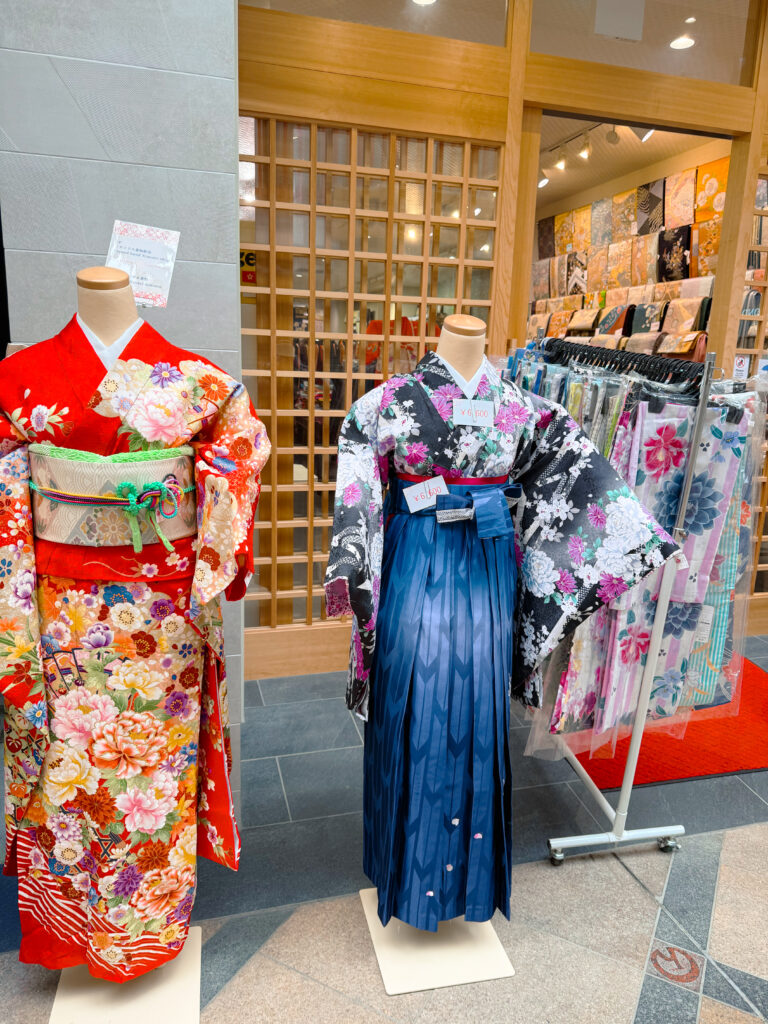 Vintage stores in Higashimuki Shopping Street, Nara