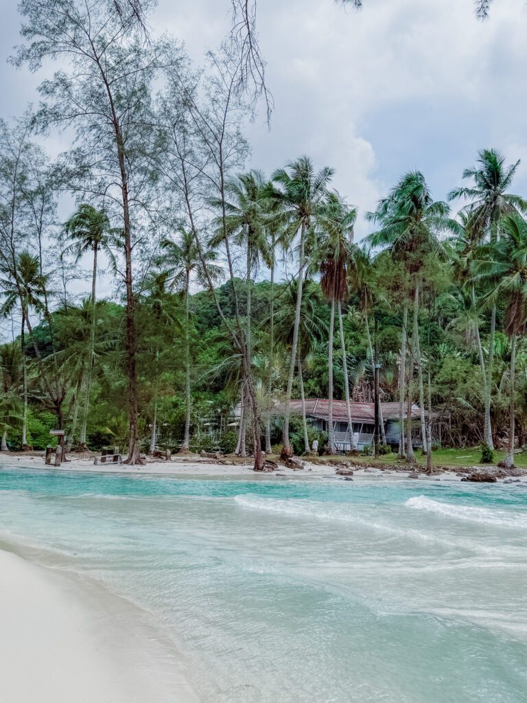 The  beachfront at Siam Beach Ko Kood