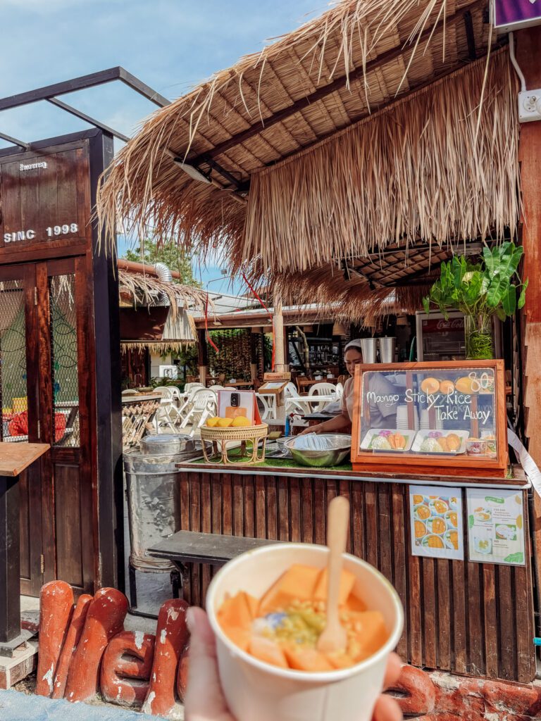 best mango sticky rice on ko Lipe