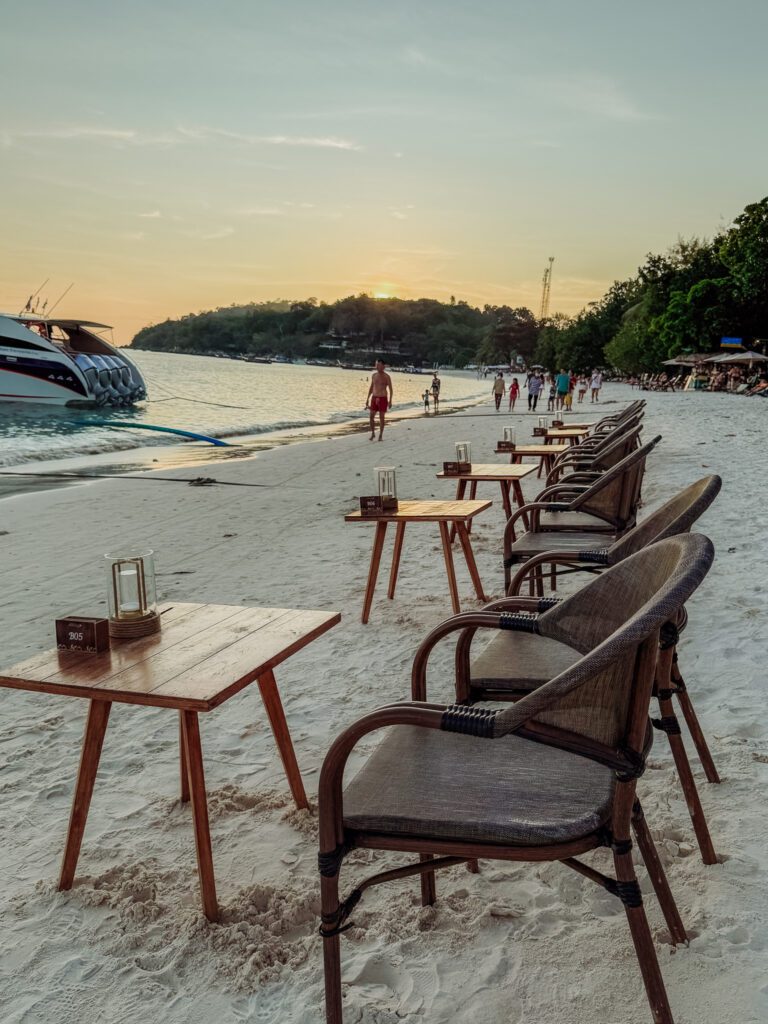 cocktails on the beach ko Lipe