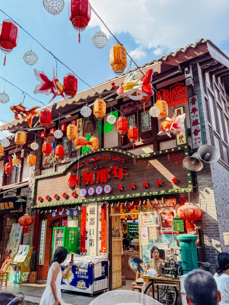 streets full of character in chongqing china