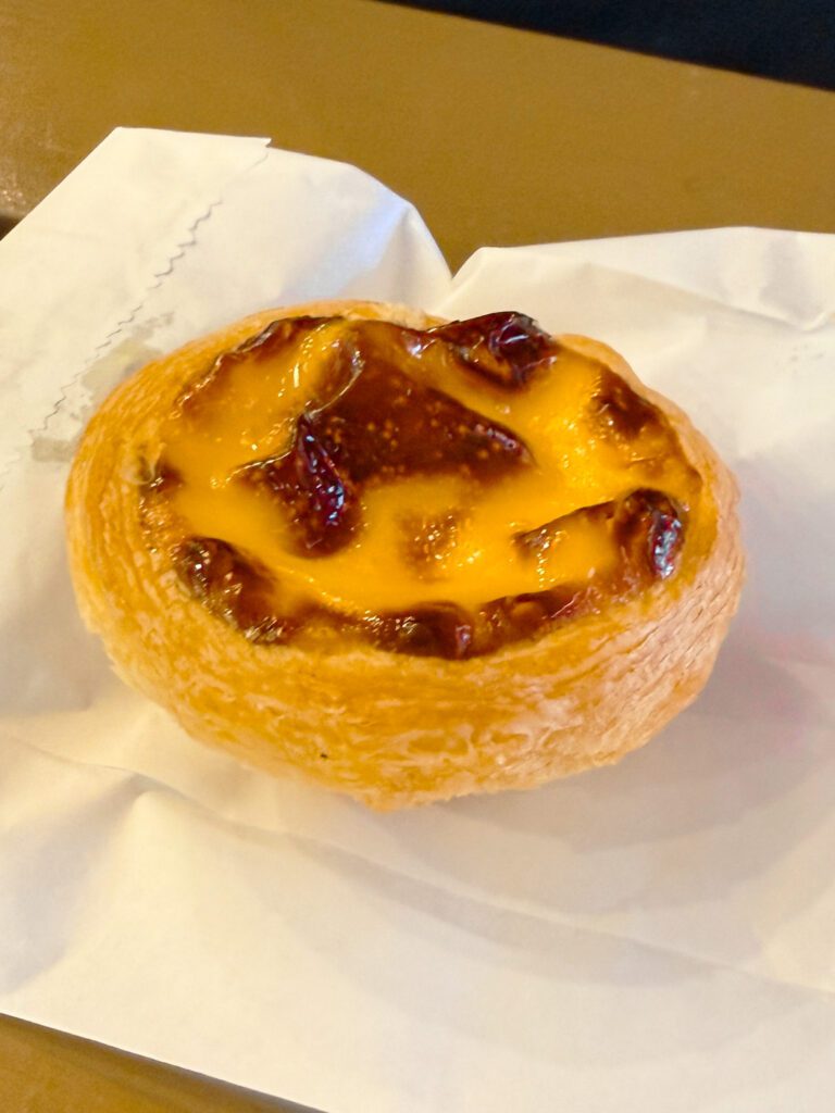 egg tart in macau