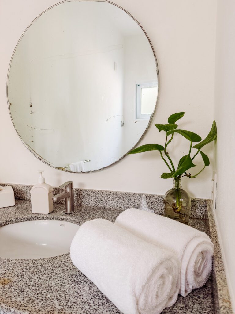 bathroom at azul pitaya beachfront hotel in sayulita, mexico