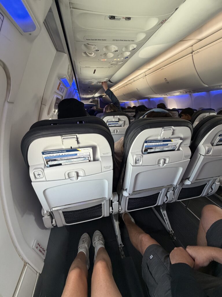 flying between islands in the caribbean