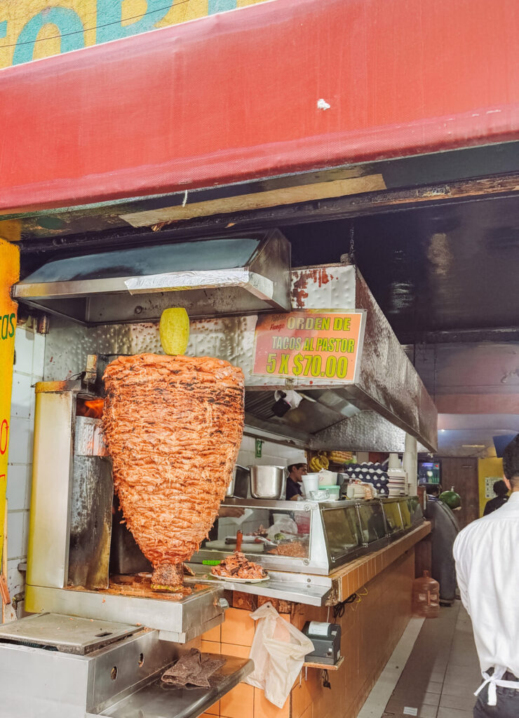 taco tour is a must in mexico city
