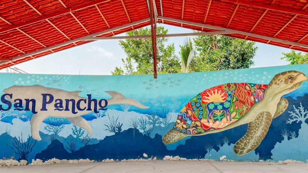 street art in san pancho