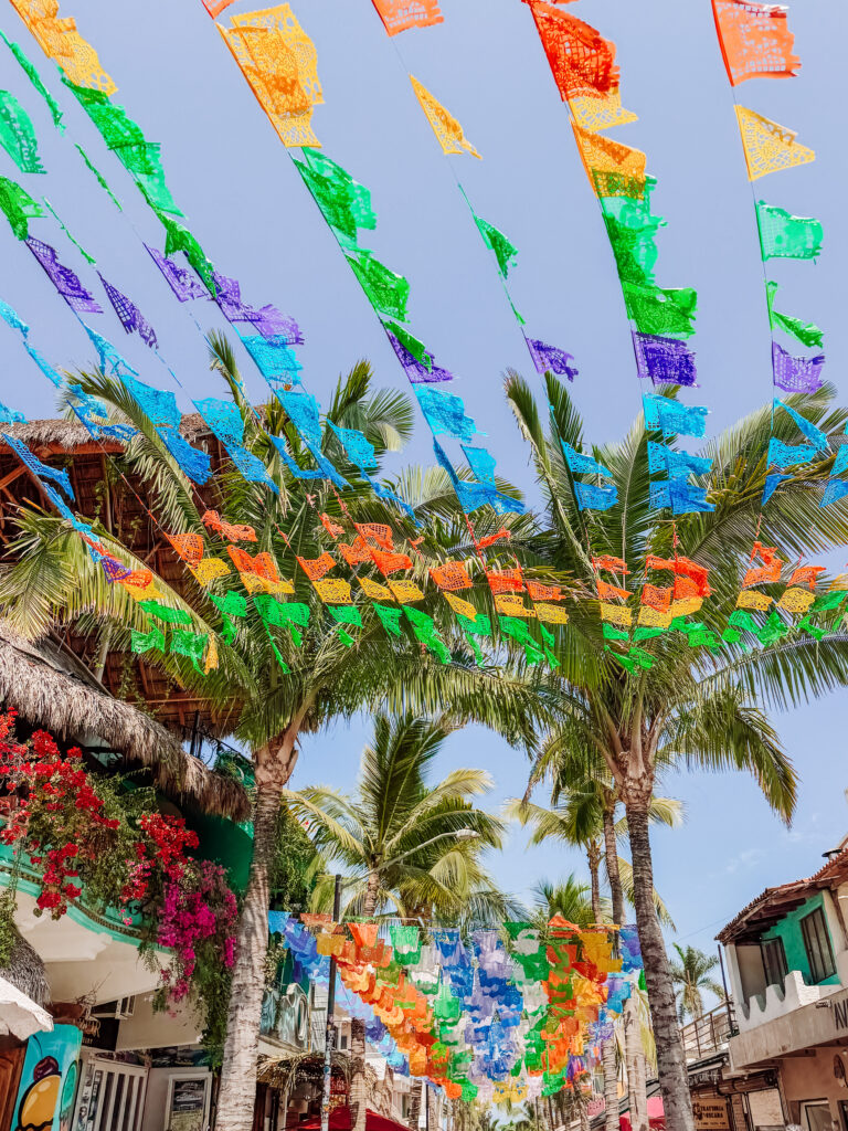 colourful details everywhere in boho sayulita mexico