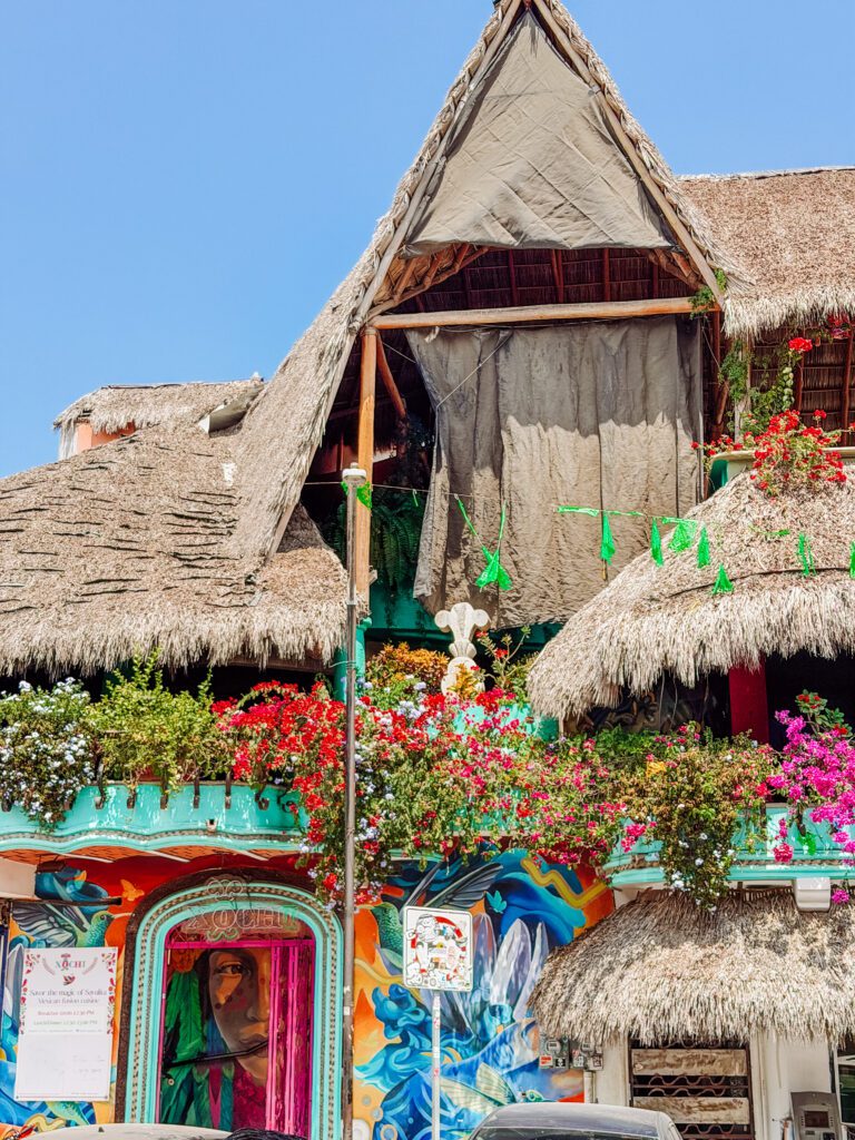 san pancho colourful buildings are such boho  cool vibes mexico