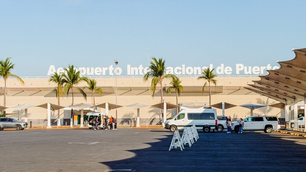 airport at puerto vallarta is the best for rivieria nayarit mexico