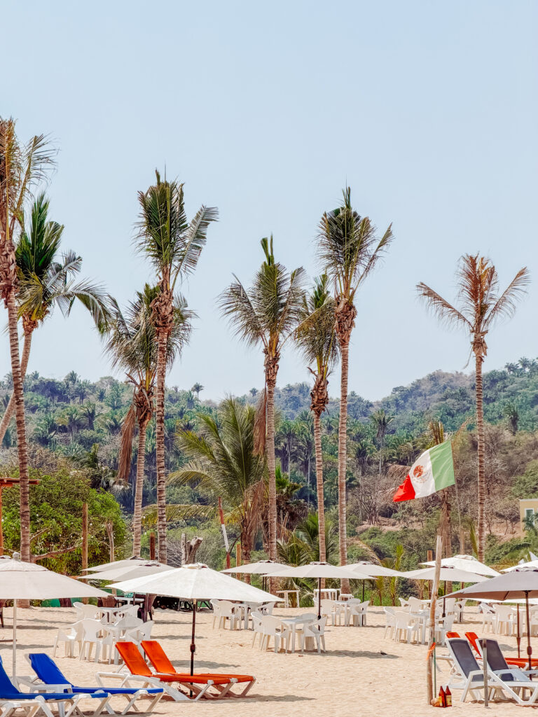 beach in san pancho mexico
