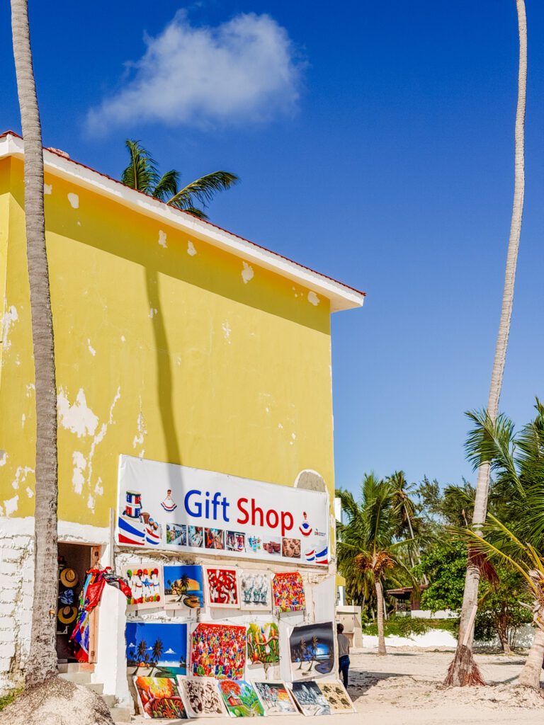 gift stores on punta cana beach
