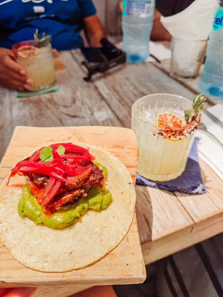 sayulita is a foodie paradise-brisket tacos in sayulita, mexico