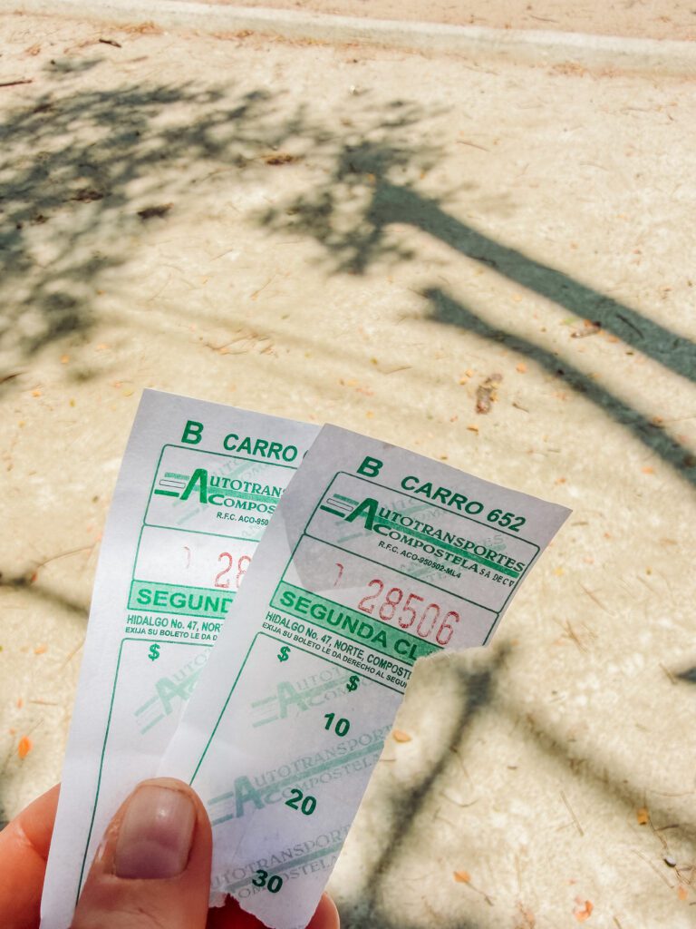 the local buses that run around the sayulita area in mexico are easy and cheap to use