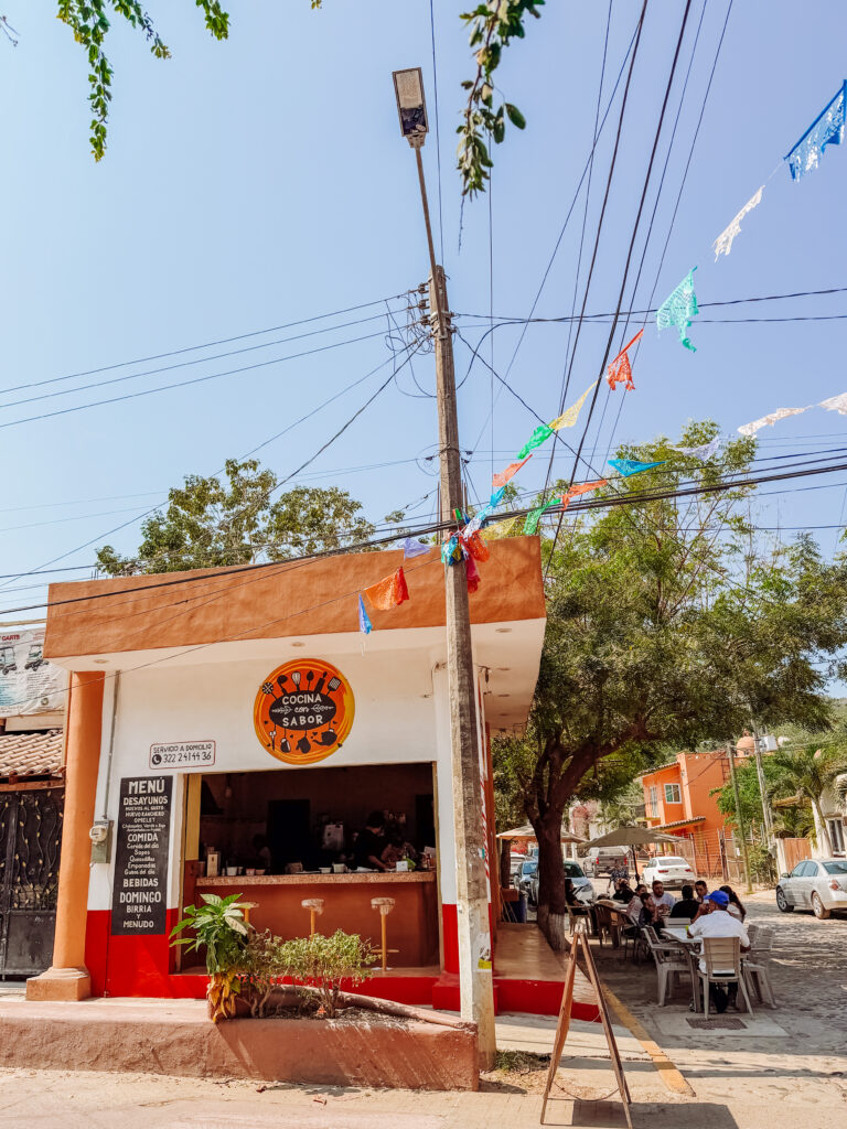 cafe culture in san pancho mexico