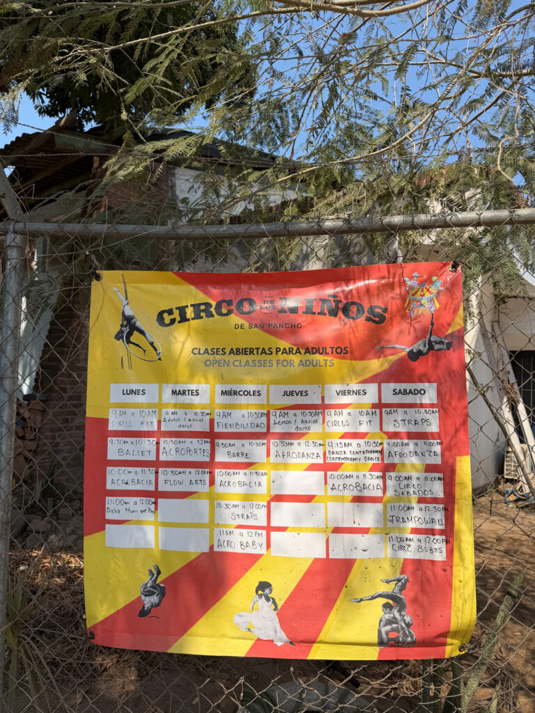 circo los ninos is an awesome activity in san pancho