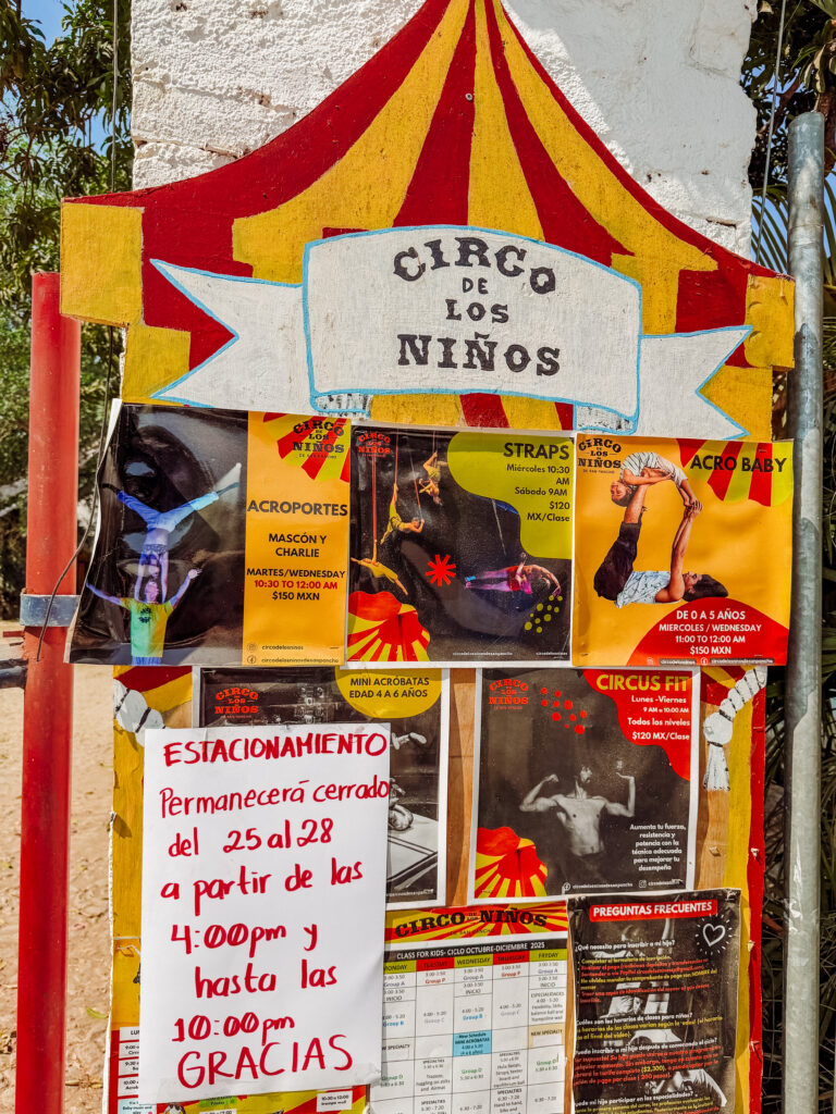 circo los ninos is an awesome activity in san pancho