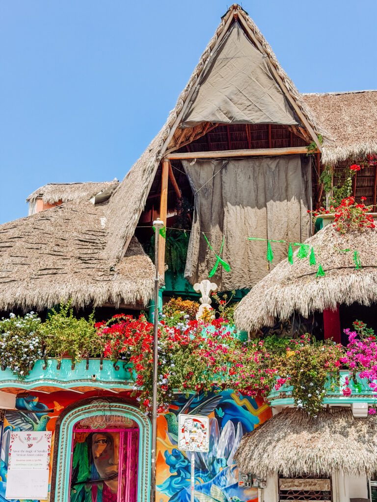 colourful details everywhere in boho sayulita mexico