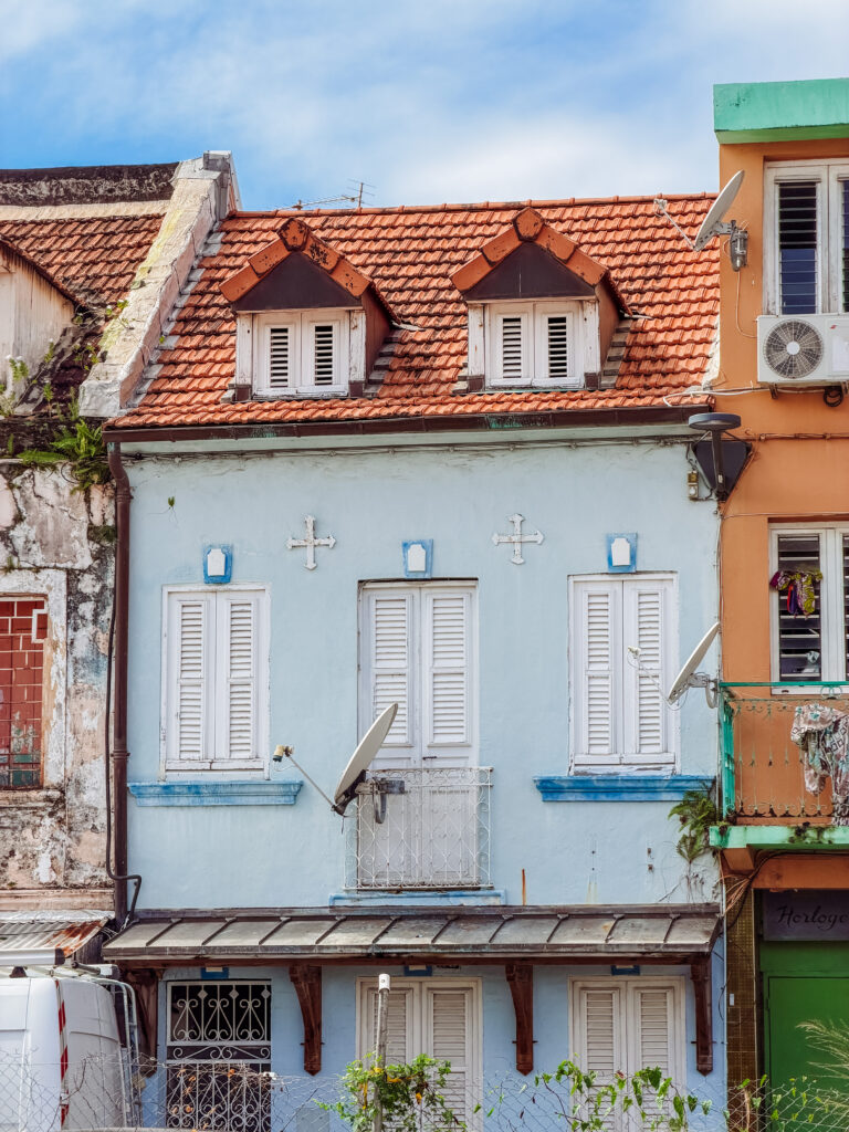 old houses martinique