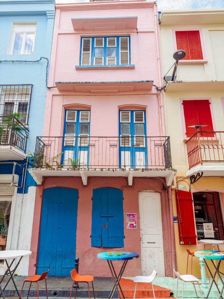colourful martinique streets