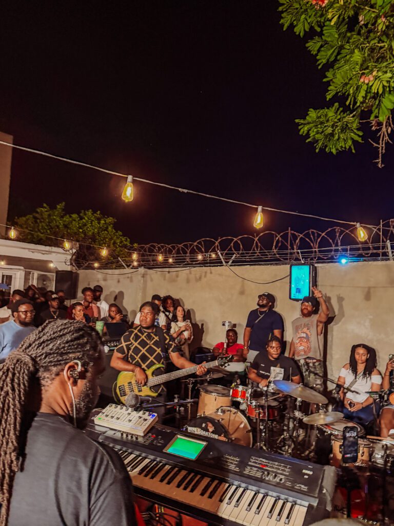 nothing but vibes at the compound tuesday service in kingston jamiaca
