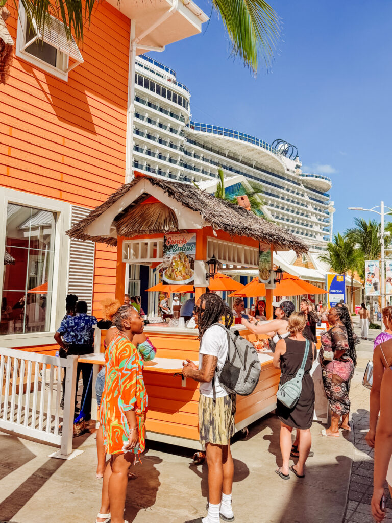 local conch at the nassau port