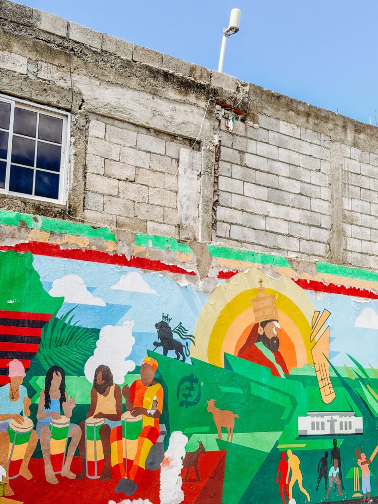 art in the courtyard at culture yard