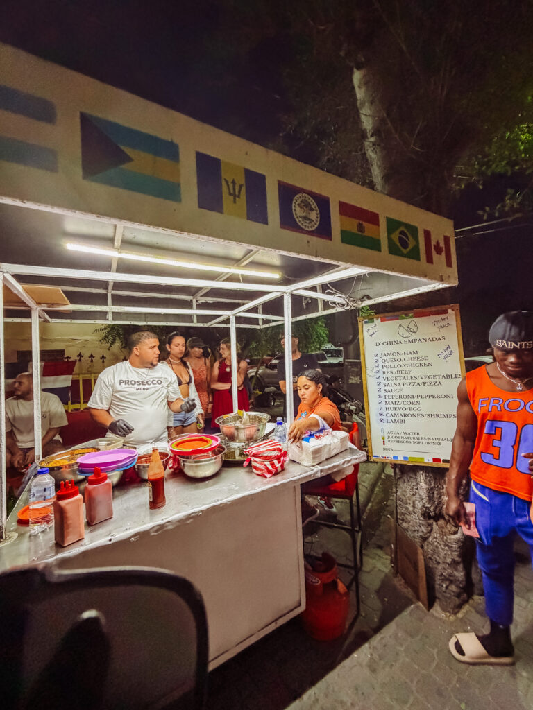 empanada stand bayahibe, dominican republic