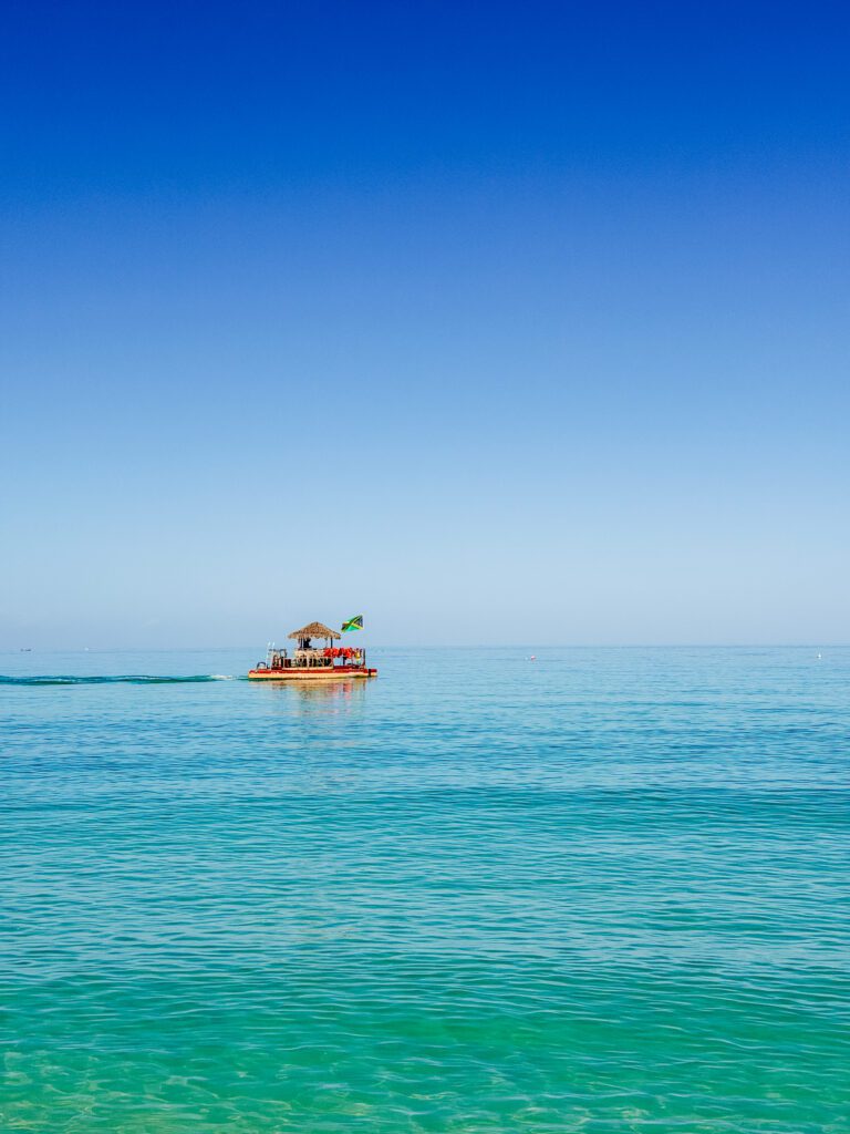 floating bar negril beach