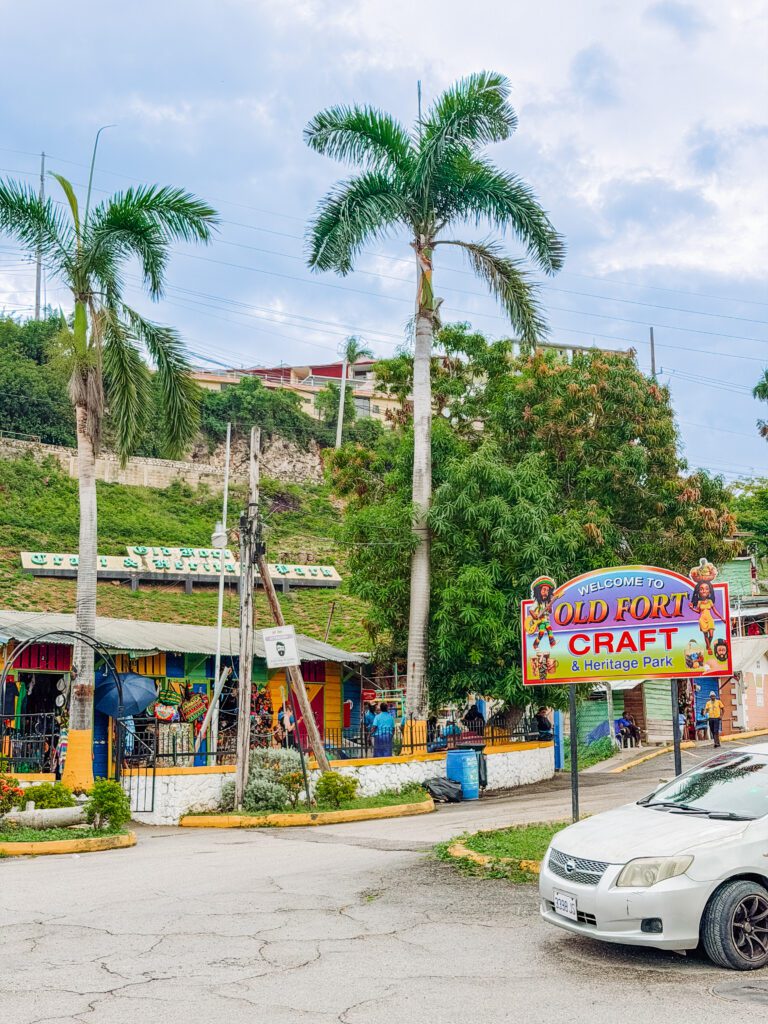 art and craft market at old fort montego bay