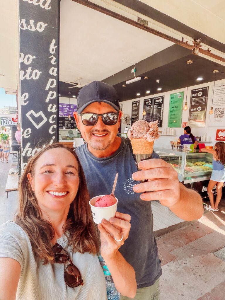 sayulita is a foodie paradise- gelato in sayulita, mexico