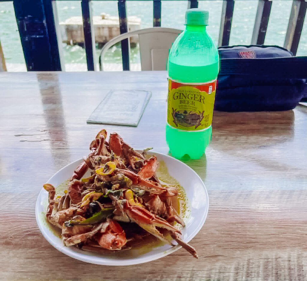 lunch at glorias in kingston