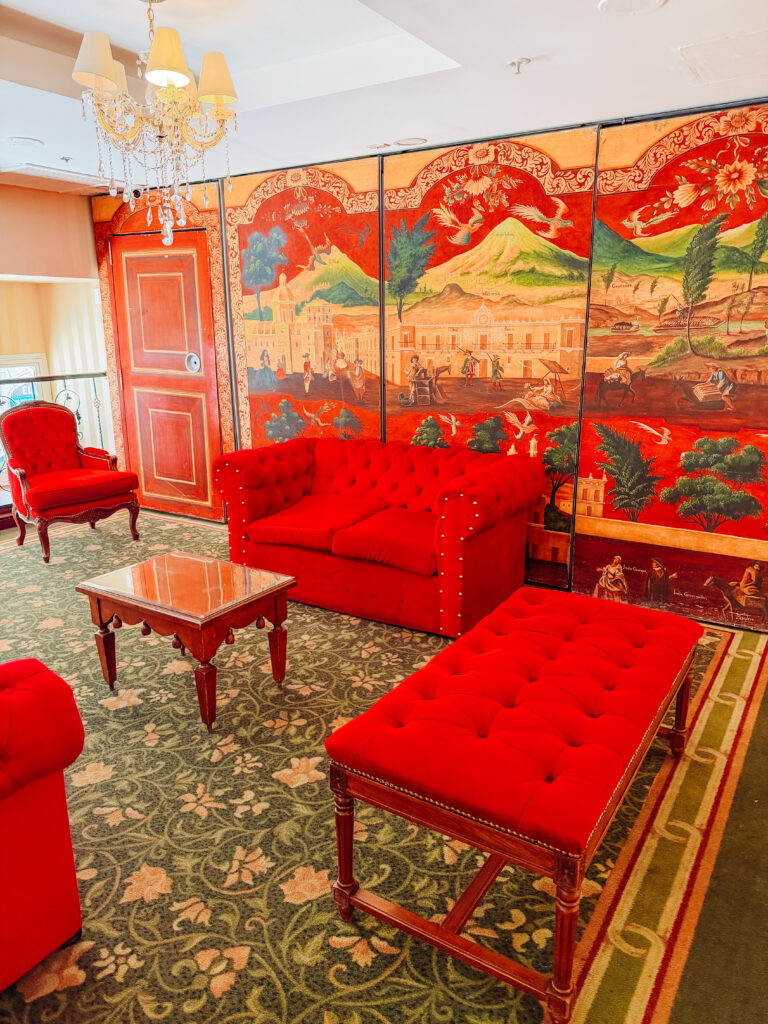 the gran hotel is gorgeous, I would love to stay here on our next visit to mexico city