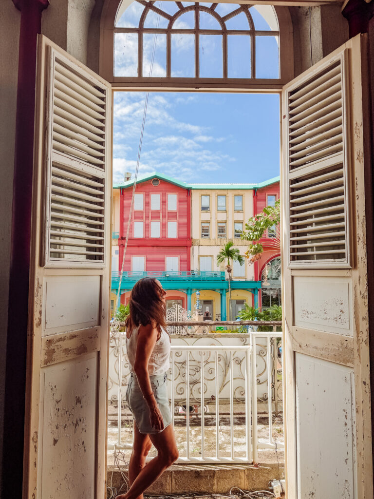 views in martinique