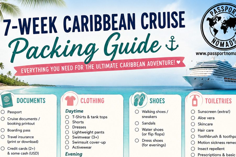 get our free caribbean cruise packing list 