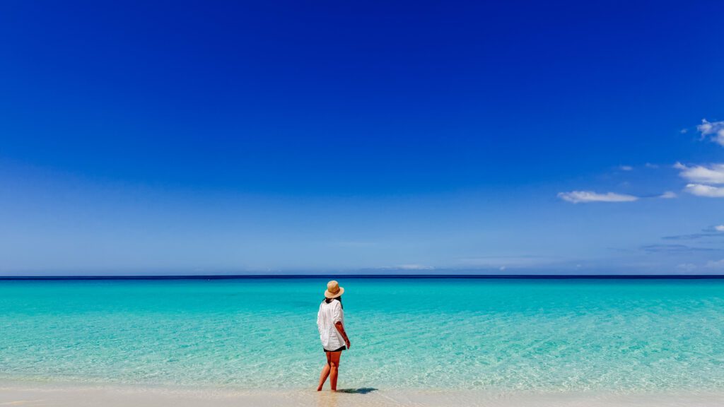 kelly on negril seven mile beach in jamaica