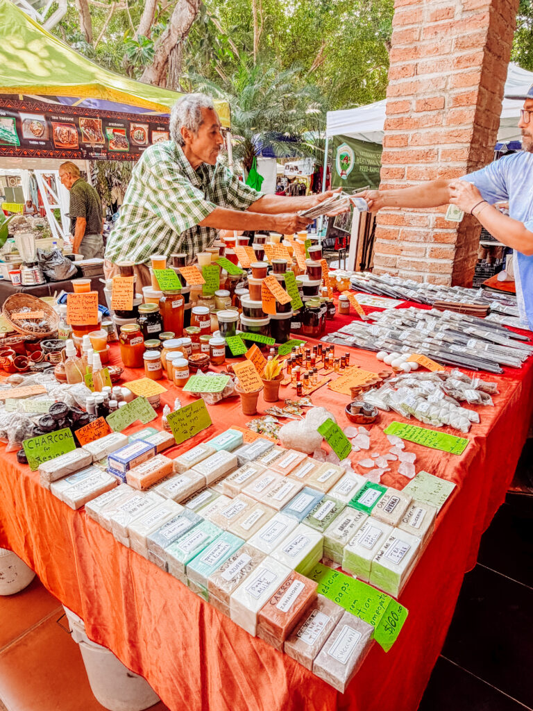 San pancho Artisanal Market (Mercado Artesanal) in San Pancho is held every Tuesday from 9:30 AM to 2:00 PM at the Plaza del Sol