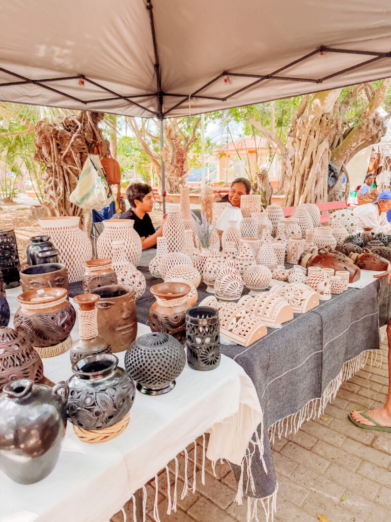 San pancho Artisanal Market (Mercado Artesanal) in San Pancho is held every Tuesday from 9:30 AM to 2:00 PM at the Plaza del Sol