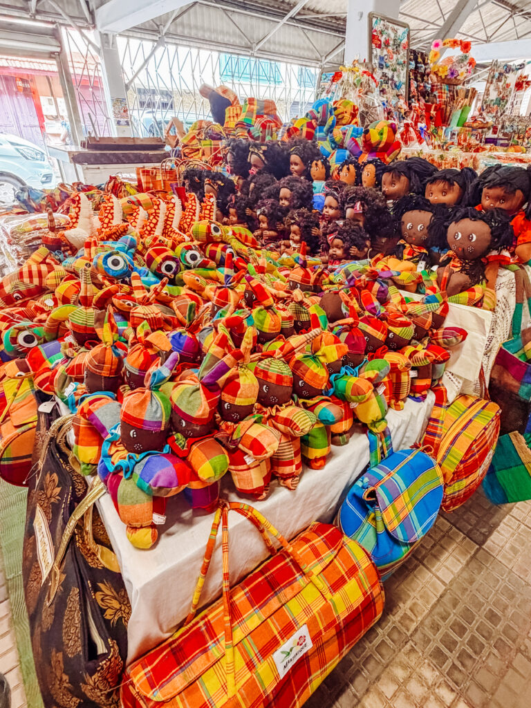 market in martinique