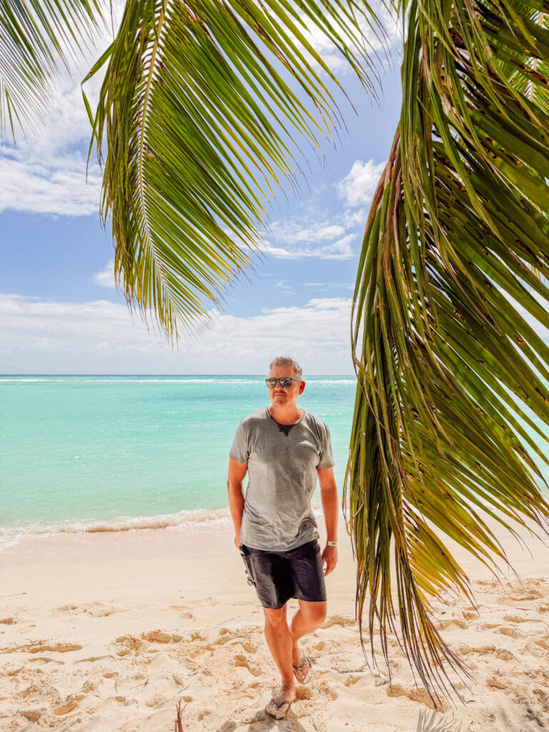 mike on saona beach